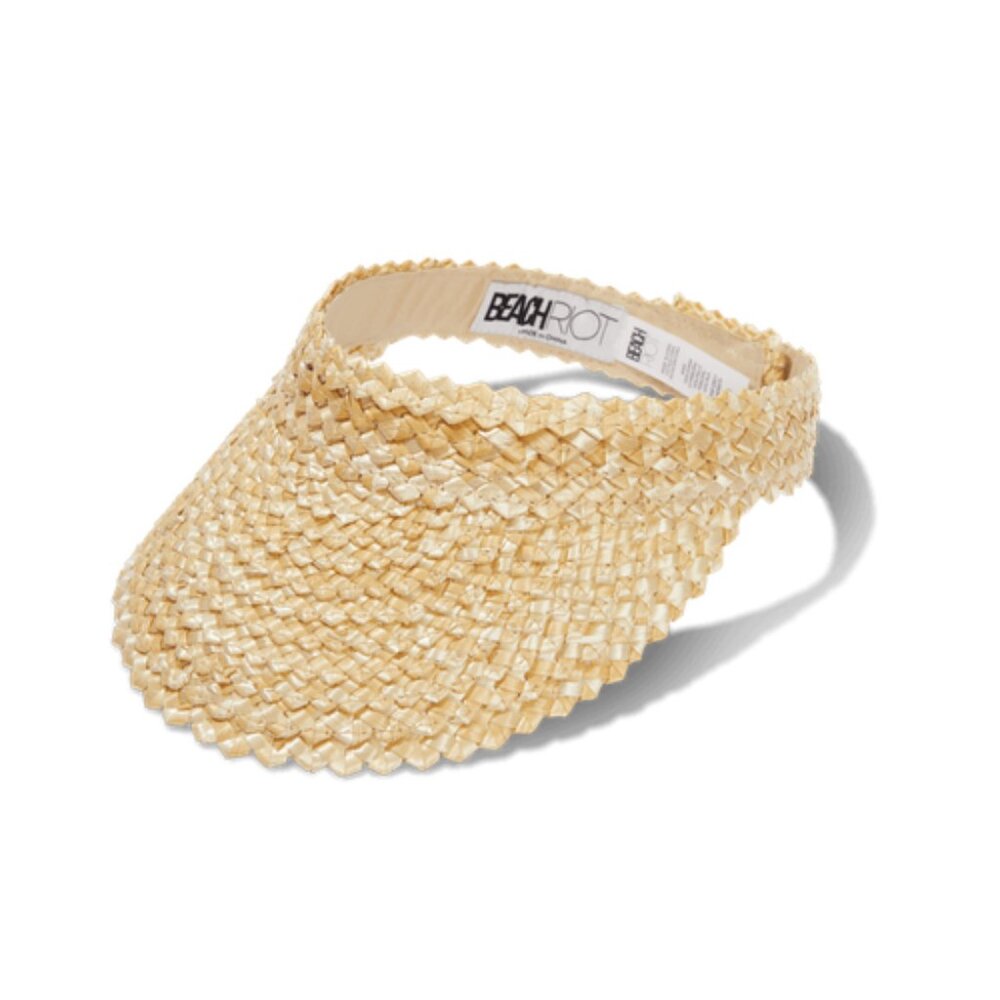 Beach Riot Straw Visor Beach Riot Straw Visor - Brand New